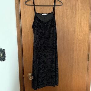 Velvet dress - M
